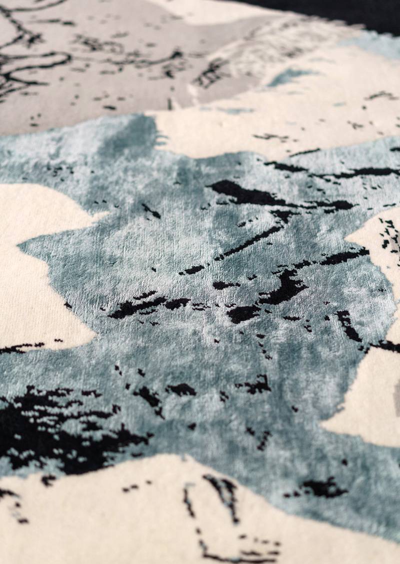 Embedded rug by Jill Zachman