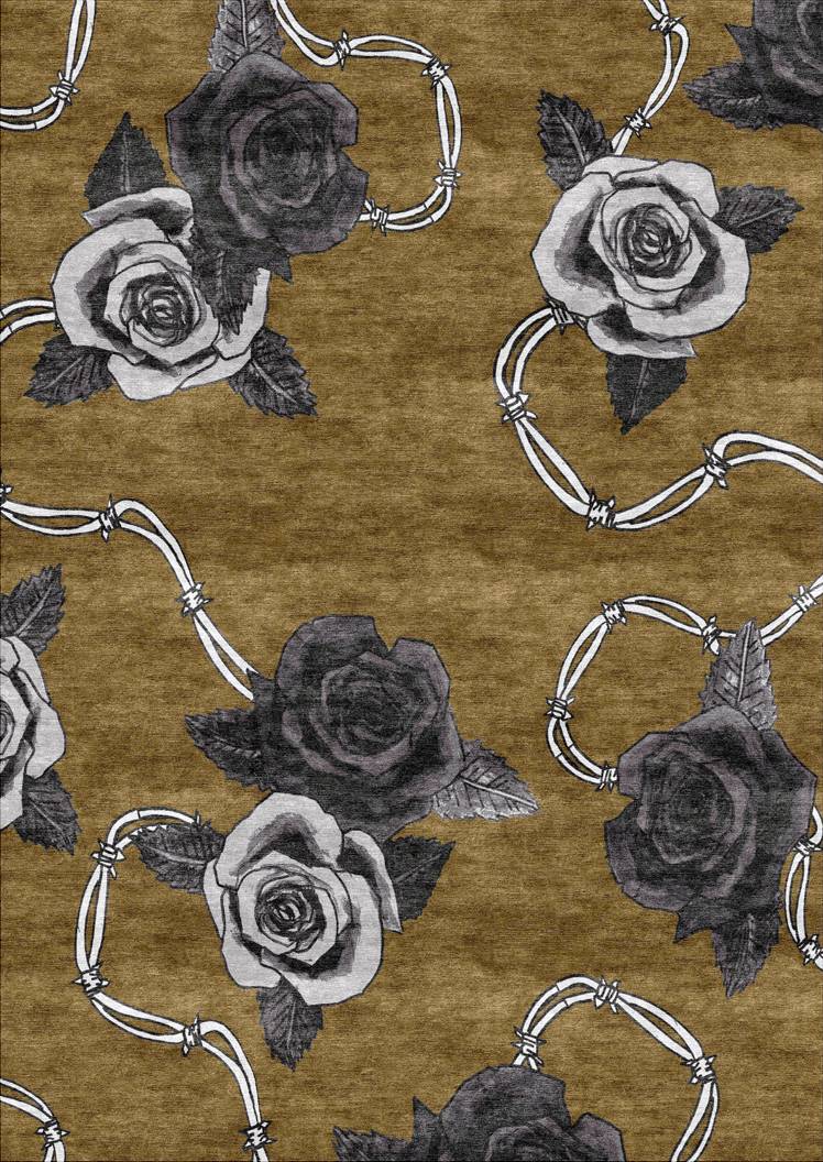 Rose Rug by Jimmie Martin 