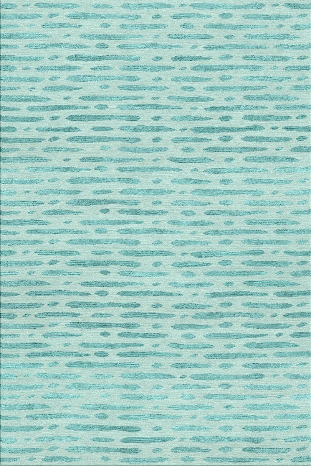 Sea - Umi 海 Rug by Louise Carrier 