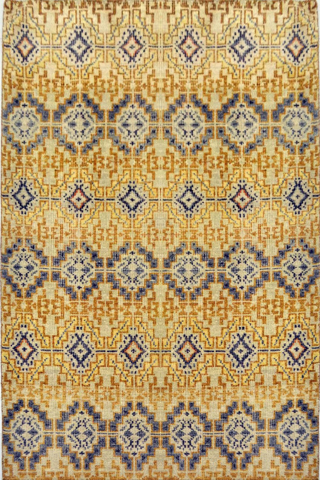 Persian Knotted Rug by Rug Couture 